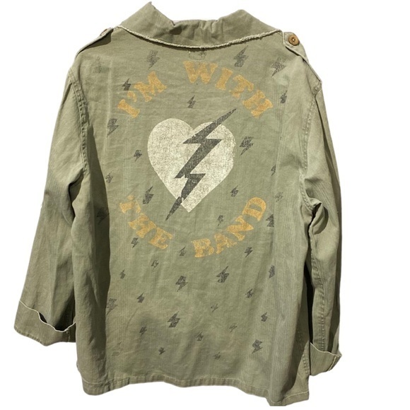 Junk Food I'm With The Band Military Jacket - Picture 10 of 16